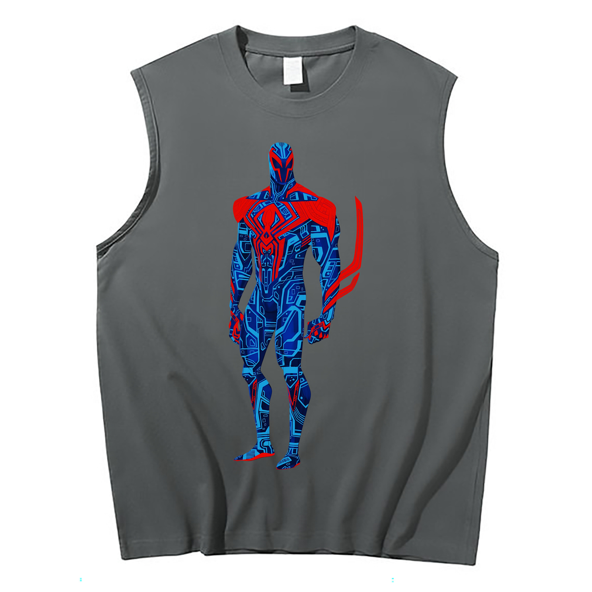 （画像用） Spider Man スパイダーマン コットン100％タンクトップ（フロントプリント）